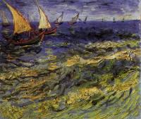 Gogh, Vincent van - Seascape at Saintes-Maries